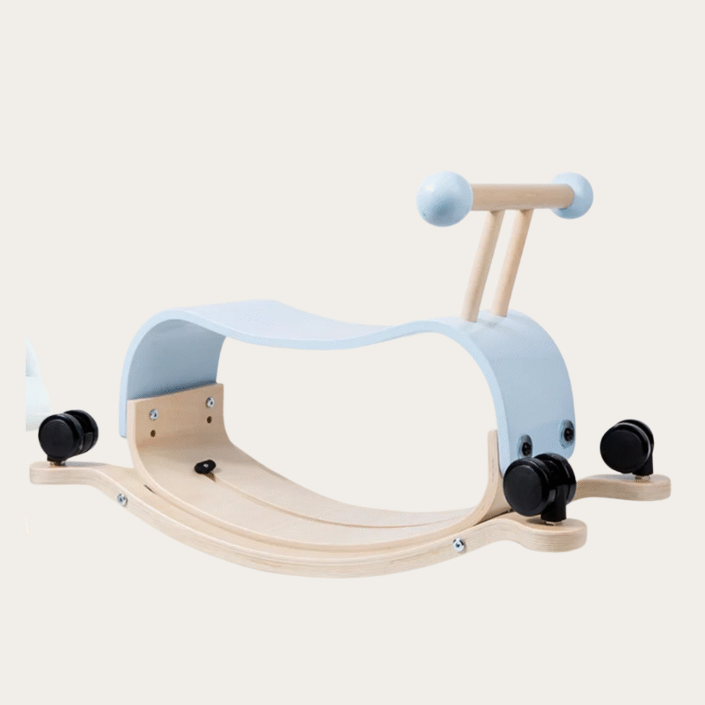 Baby Steps - Drewniany Jeździk-Bujak 2w1 „Pierwsze Kroki”