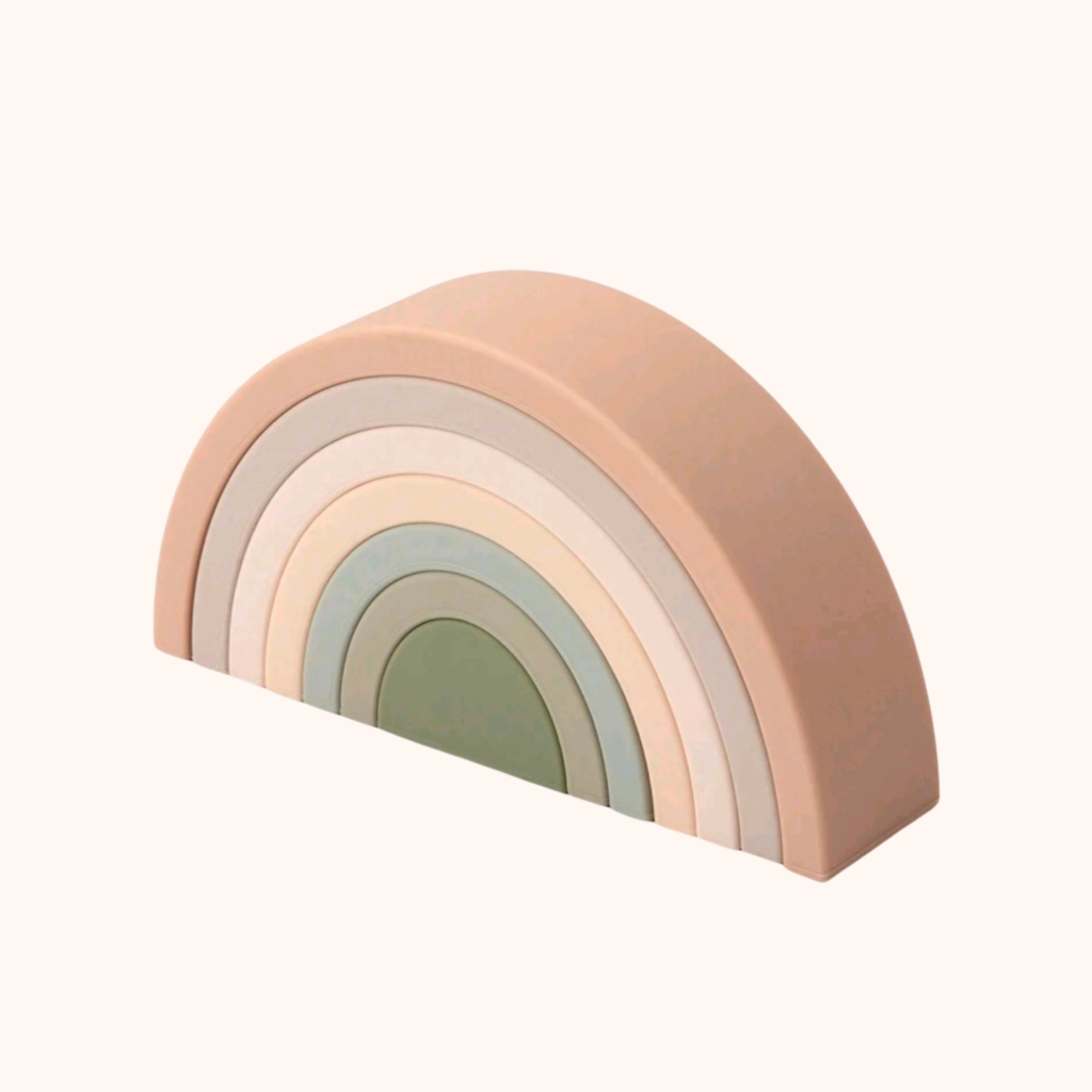 Baby Steps - Pastelowa Tęcza Montessori SN Układanka