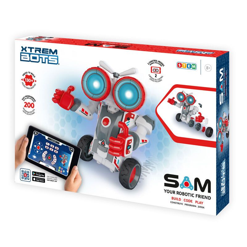 Zestaw DIY - Robot Sam Bot R/C zbuduj-steruj 10+