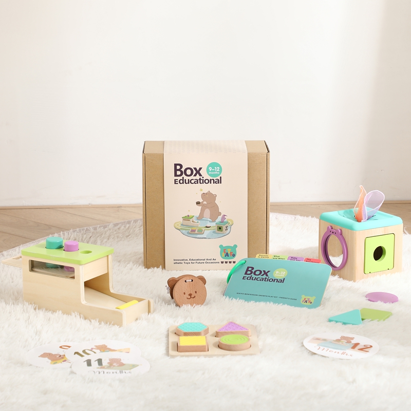 Baby Steps - pudełko Montessori 9-12 miesięcy