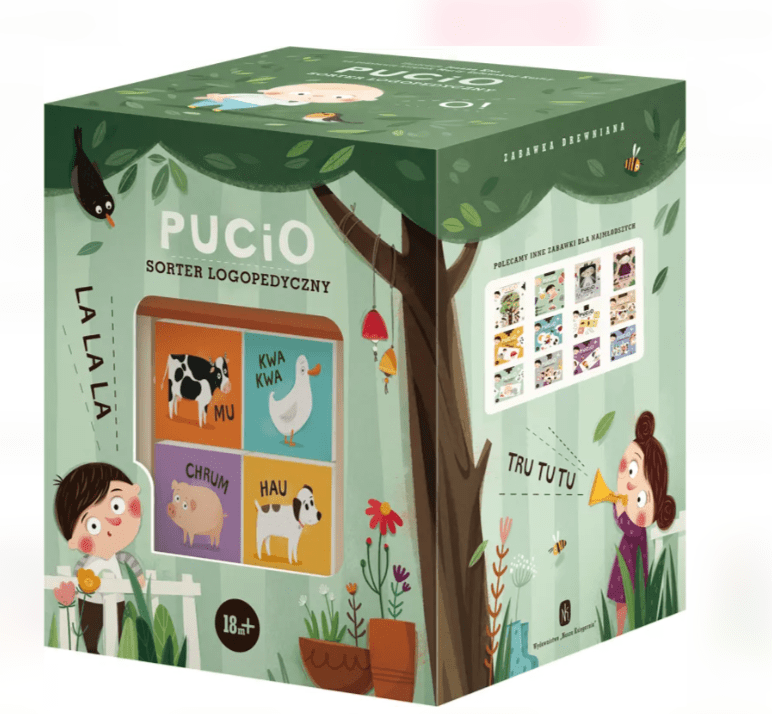 Sorter Logopedyczny - Pucio 12m+