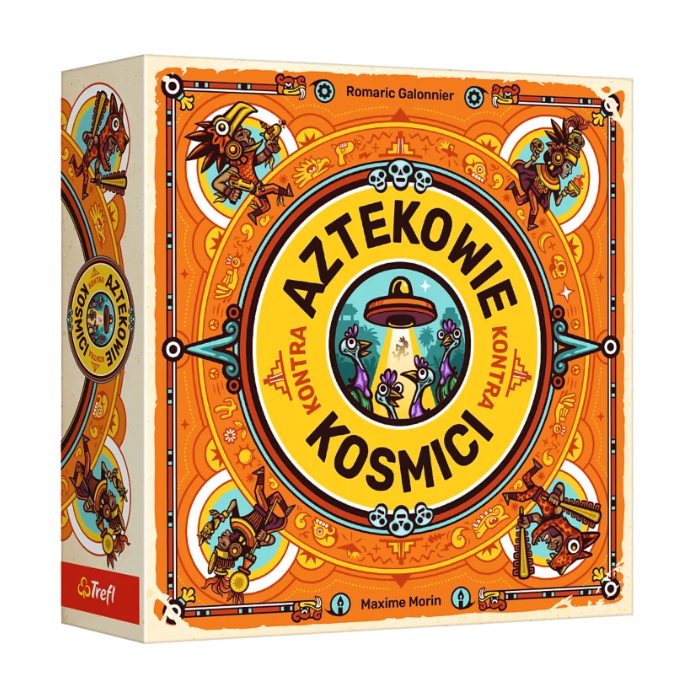 Gra edukacyjna - Aztekowie kontra Kosmici TREFL 8+