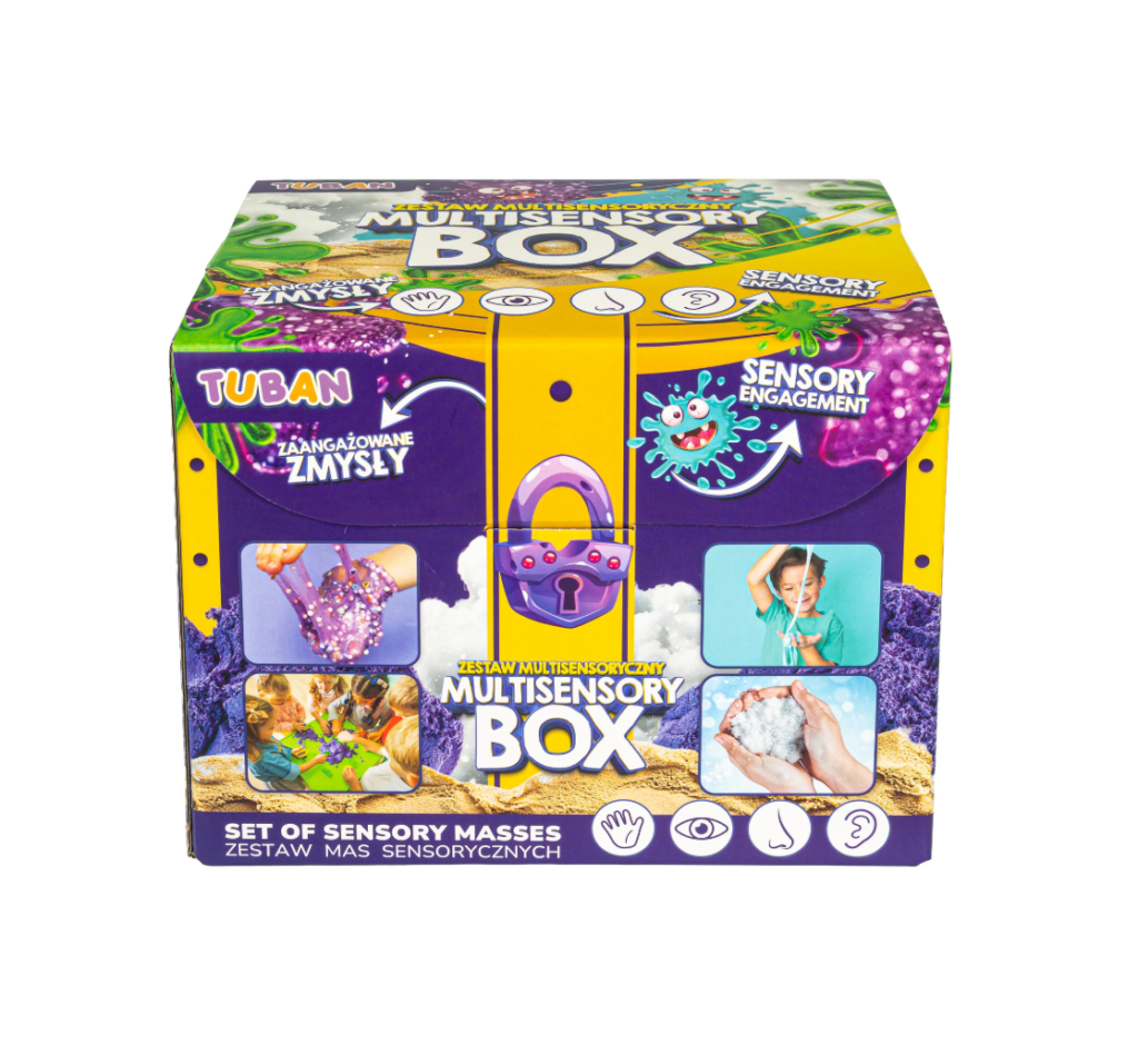 Zestaw mas sensorycznych Multisensory box 3+