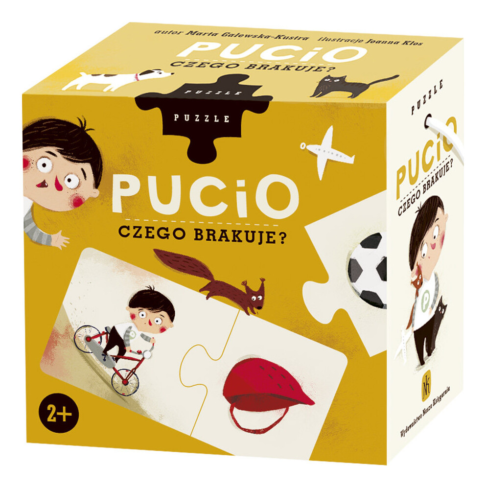 Puzzle - Pucio. Czego brakuje? 2+