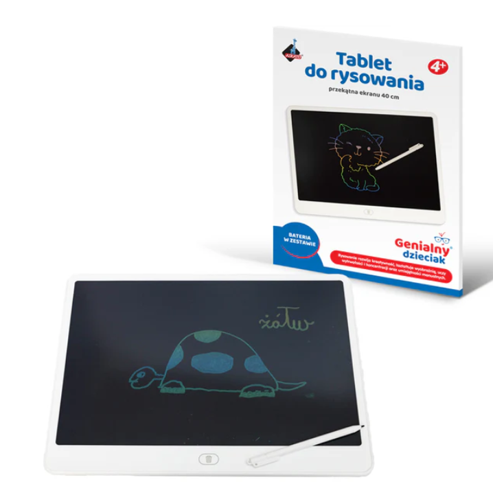 Genialny Dzieciak - Tablet do rysowania 16'' kolorowy