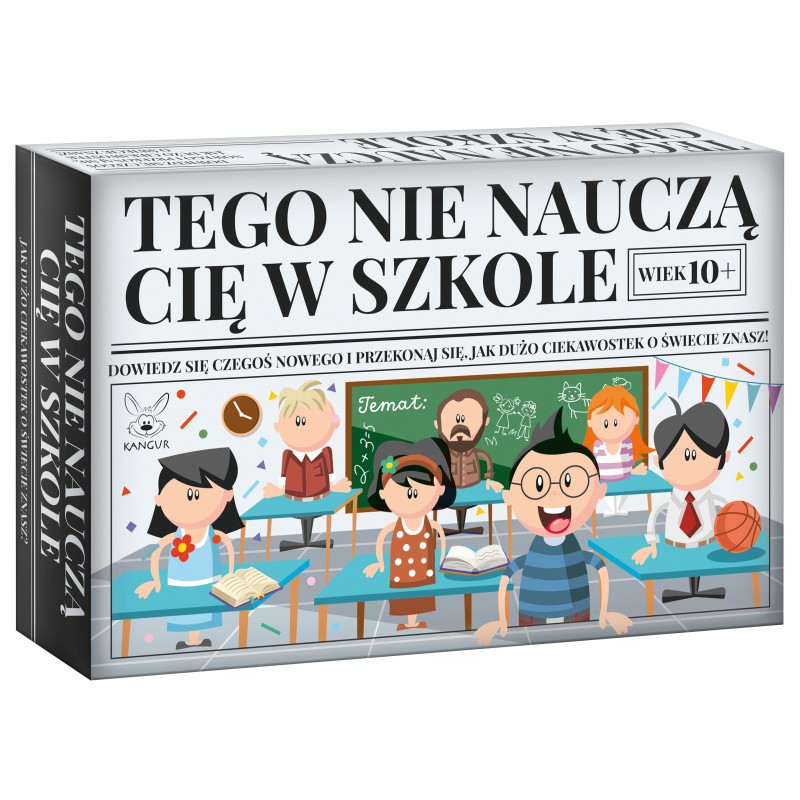 Gra Planszowa - Tego nie nauczą Cię w szkole! 10+
