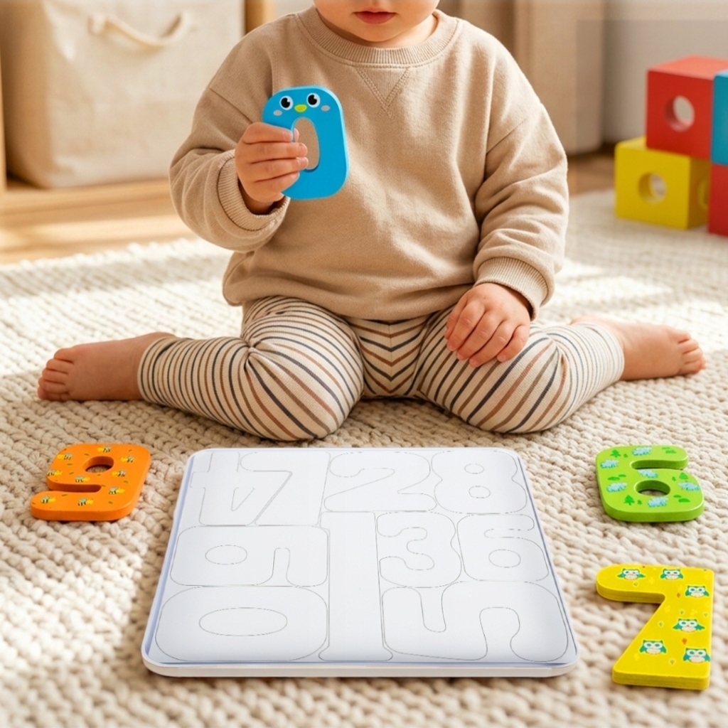 Bramble Number Blocks - klocki z cyframi do nauki liczenia 2+