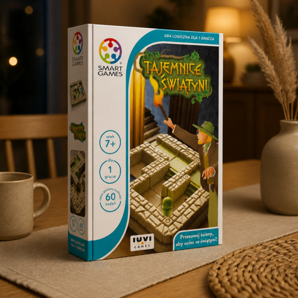 Smart Games IUVI Tajemnice Świątyni gra logiczna 7+