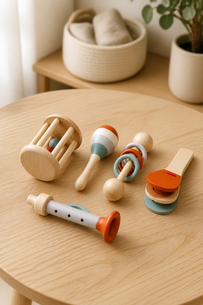 Gepetto - Drewniany zestaw pierwszych instrumentów – 5 elementów
